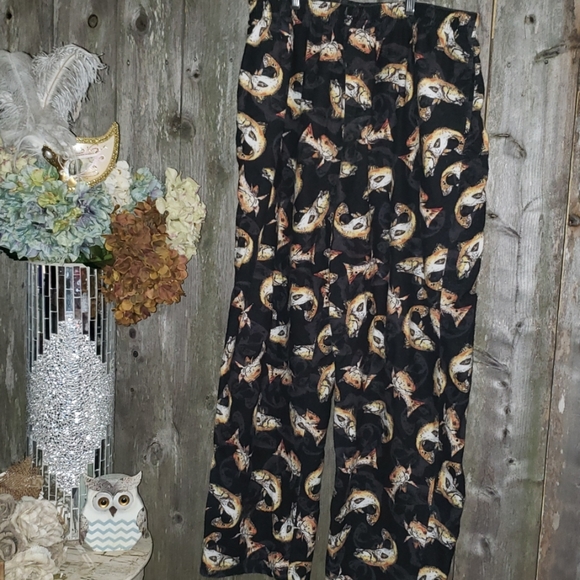 Magellan Fish Flannel Lounge Pants - Picture 1 of 5
